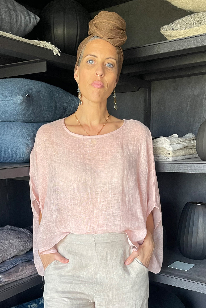 Venice Linen Guaze Top