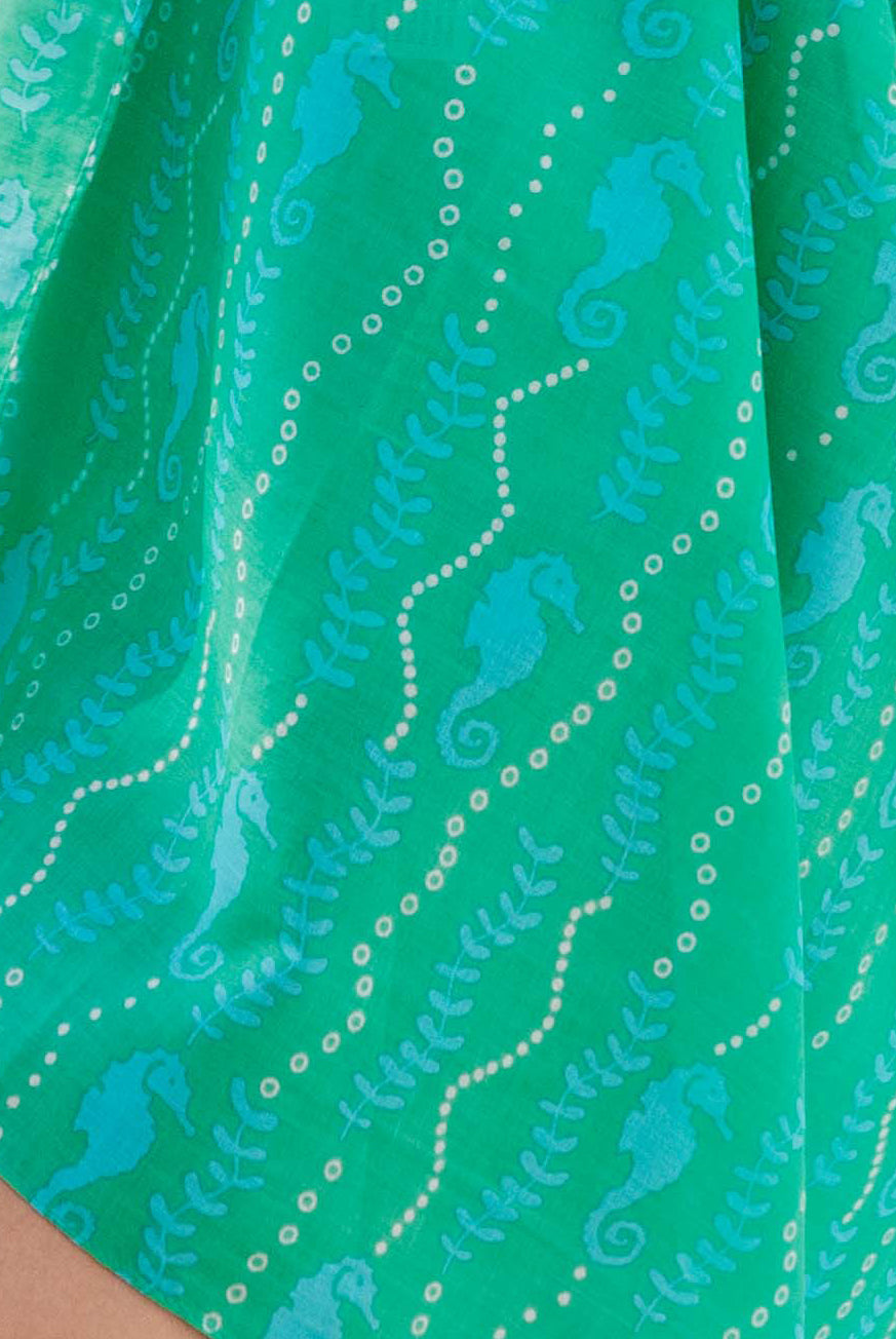Seahorse Cotton Sarong Pareo