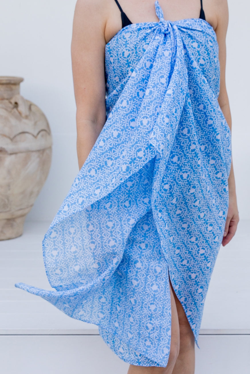 Tribal Turtle Sarong
