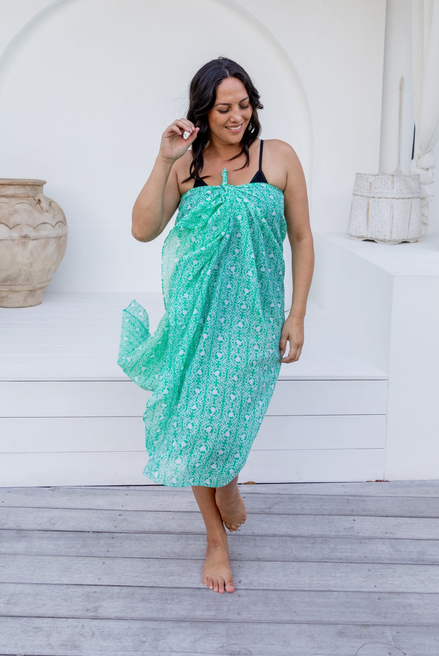 Tribal Turtle Sarong