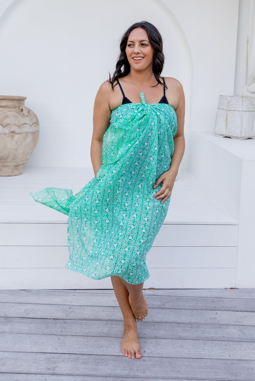Tribal Turtle Sarong