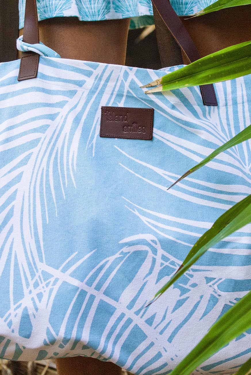 Island View Cotton Beach Bag