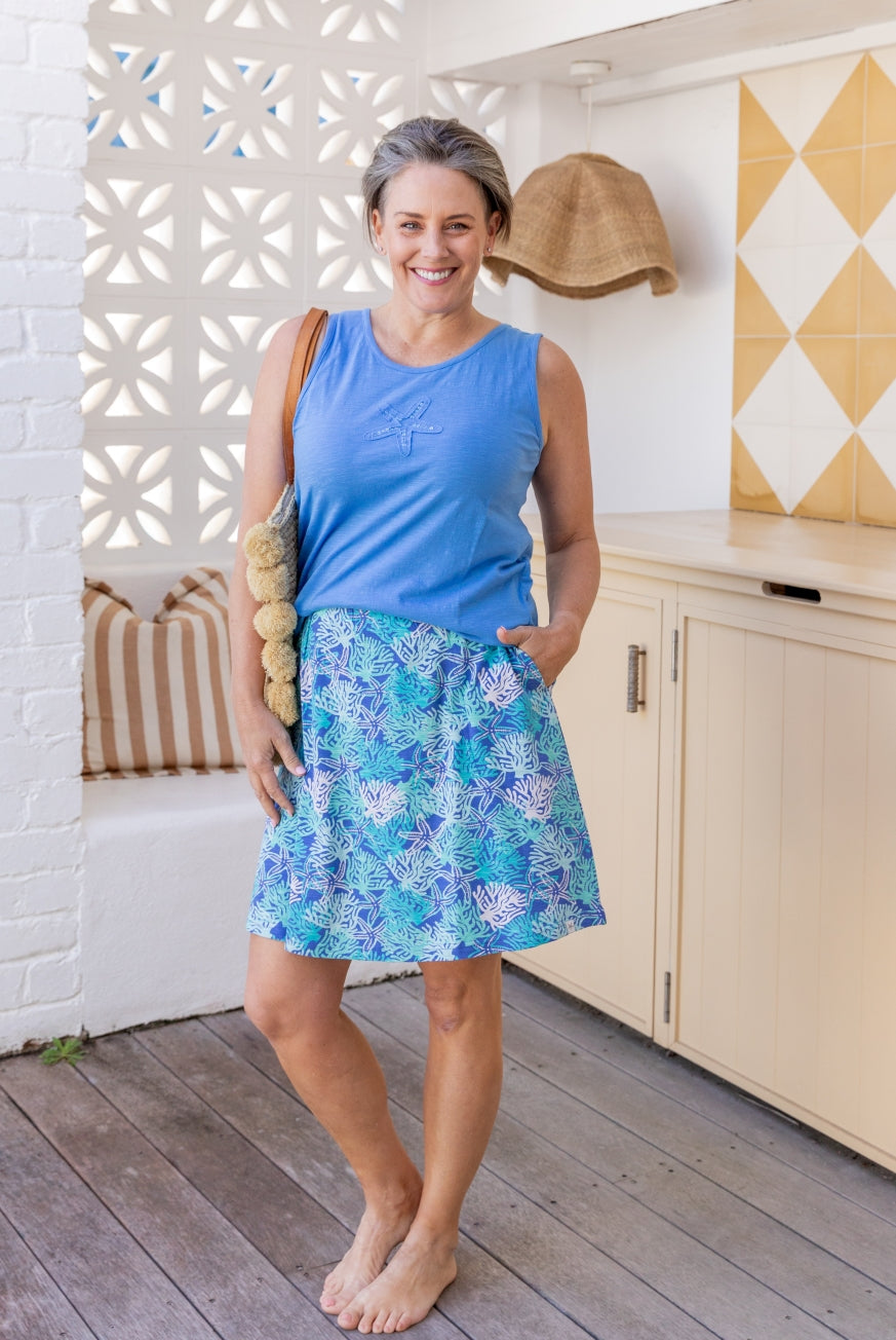 Coral Reef Skort – Made for Island Adventures!