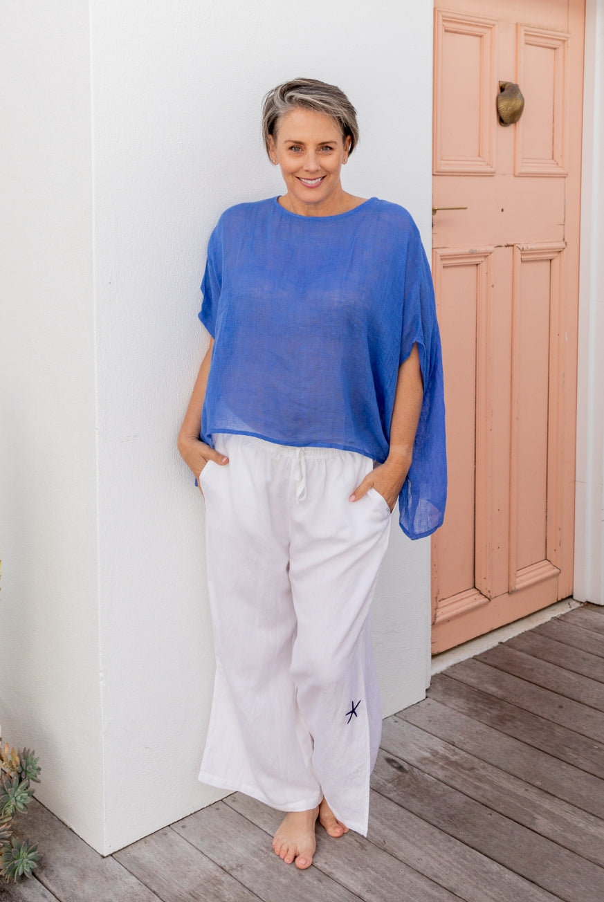 Venice Linen Guaze Top