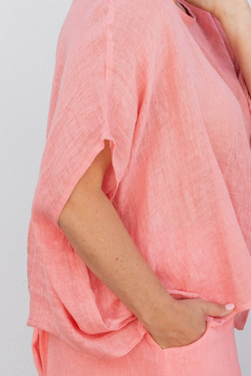 Venice Linen Guaze Top