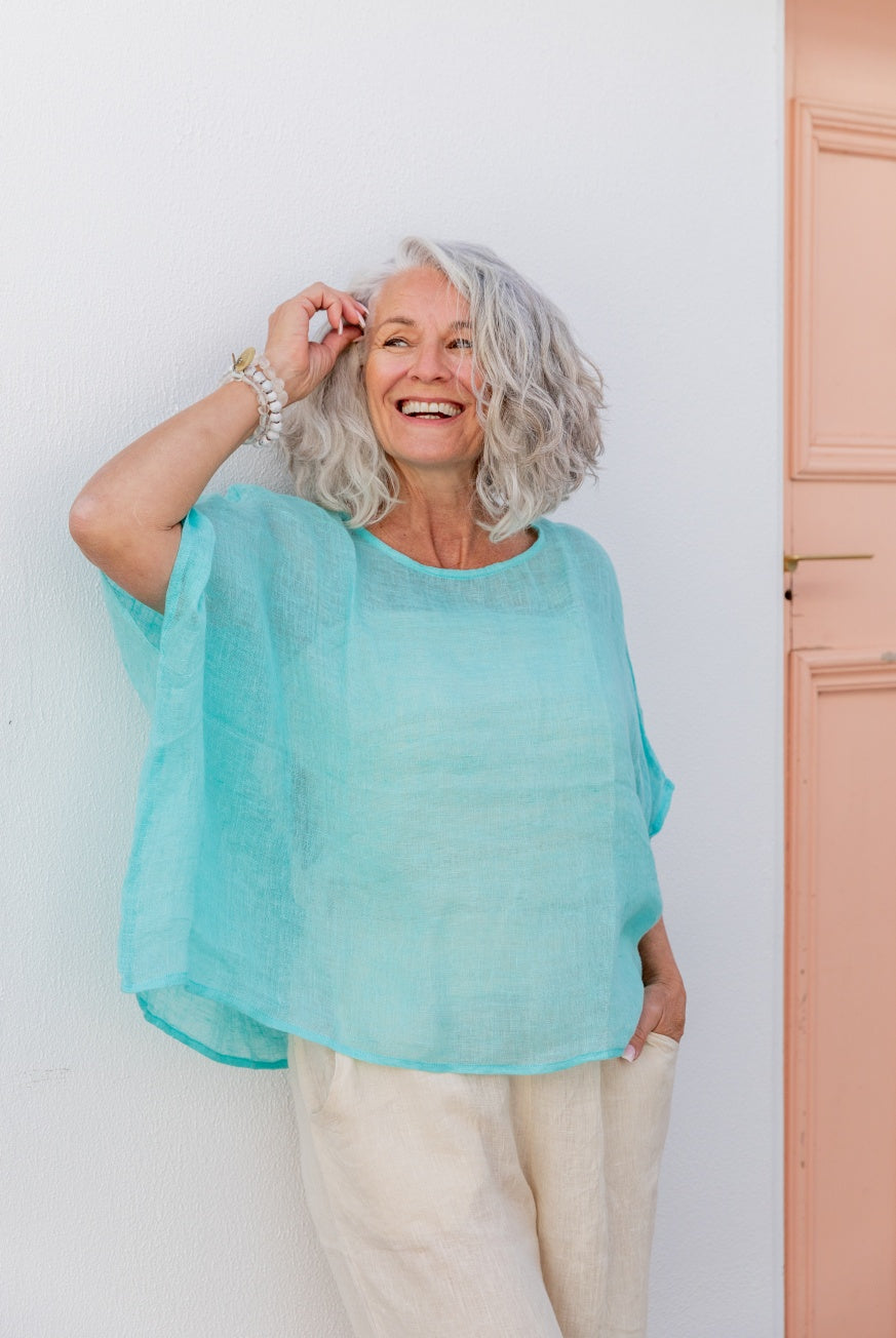 Venice Linen Guaze Top