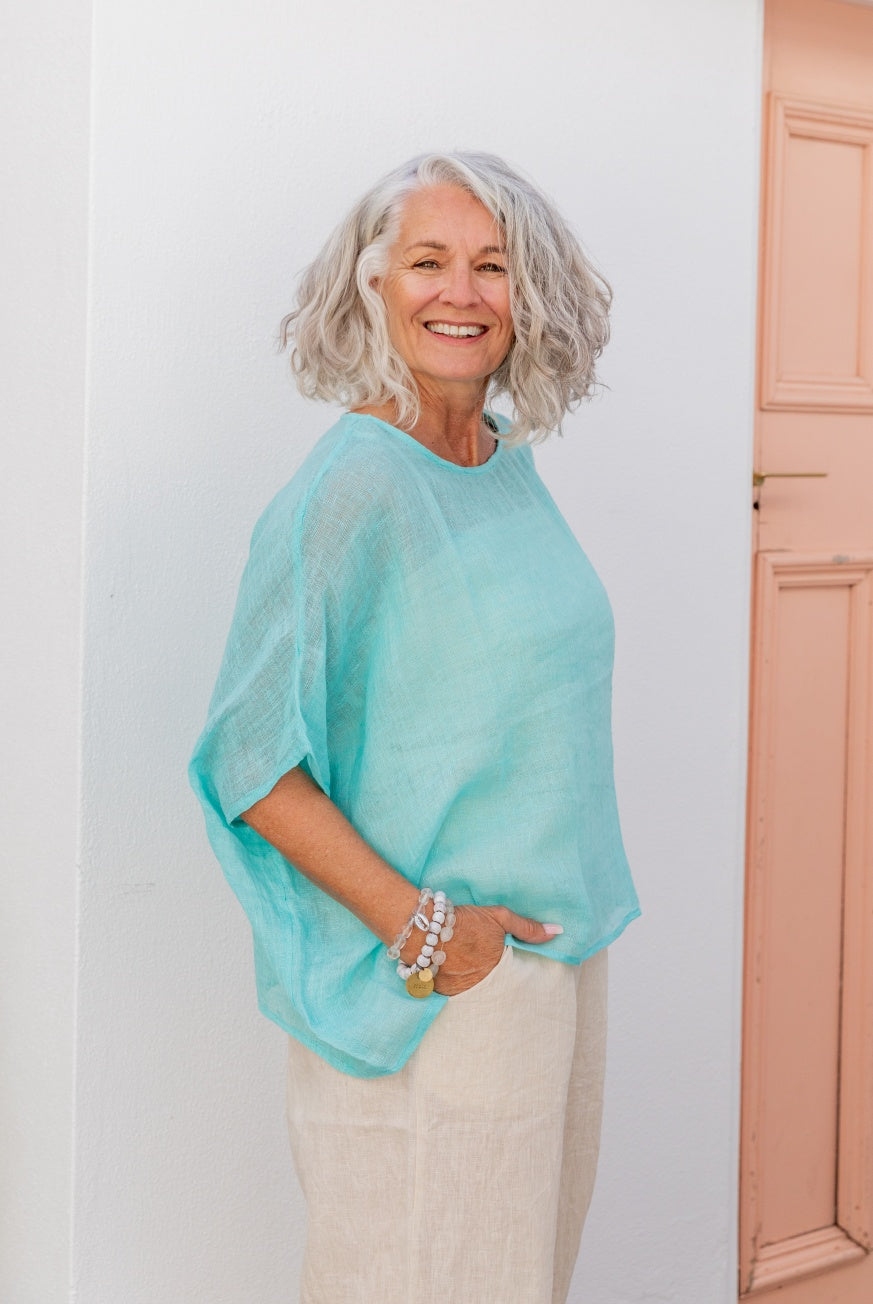 Venice Linen Guaze Top