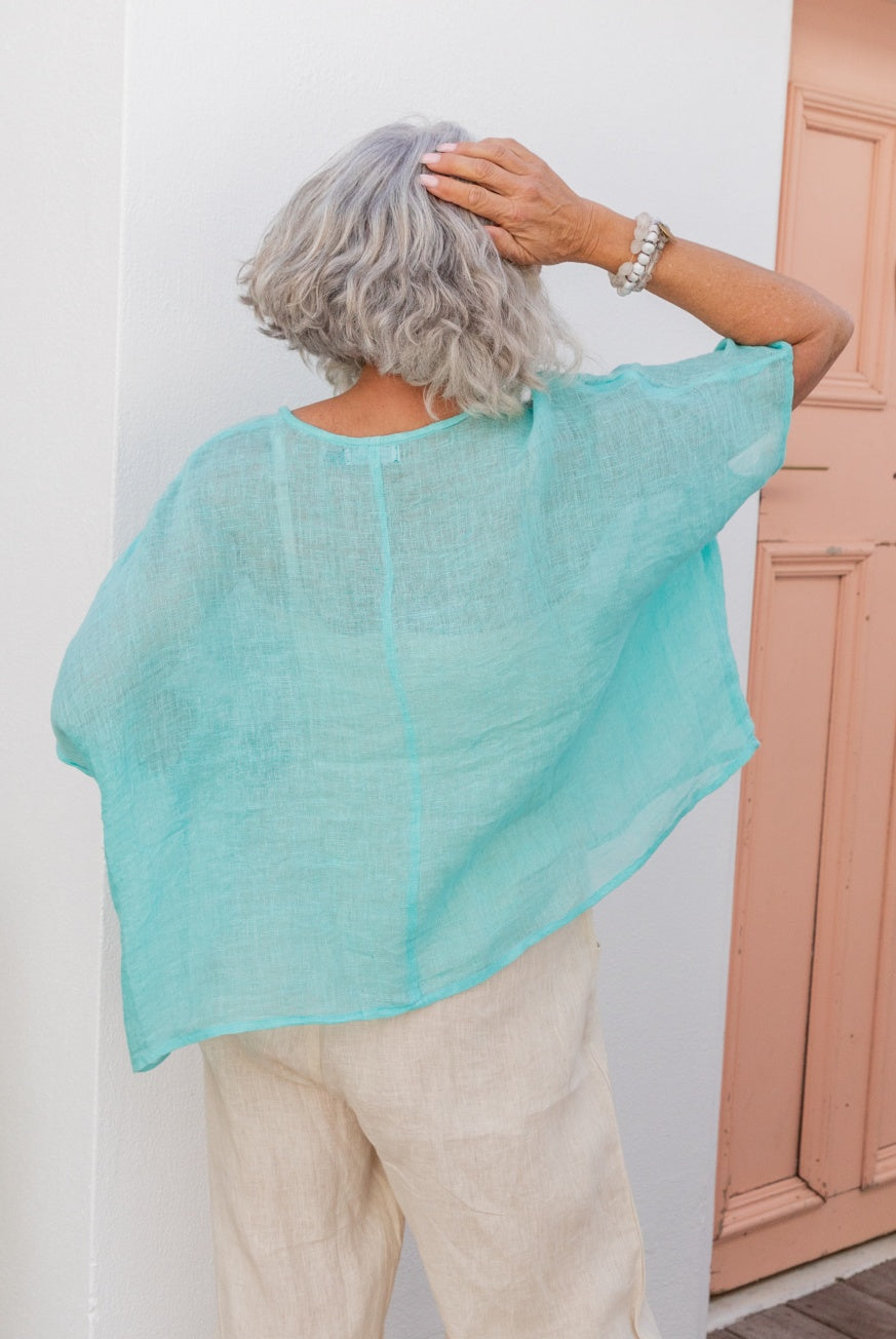 Venice Linen Guaze Top