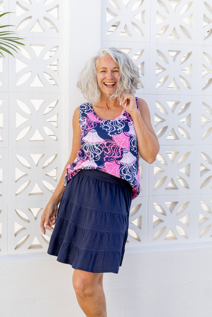 Frilly Fish Tank Top