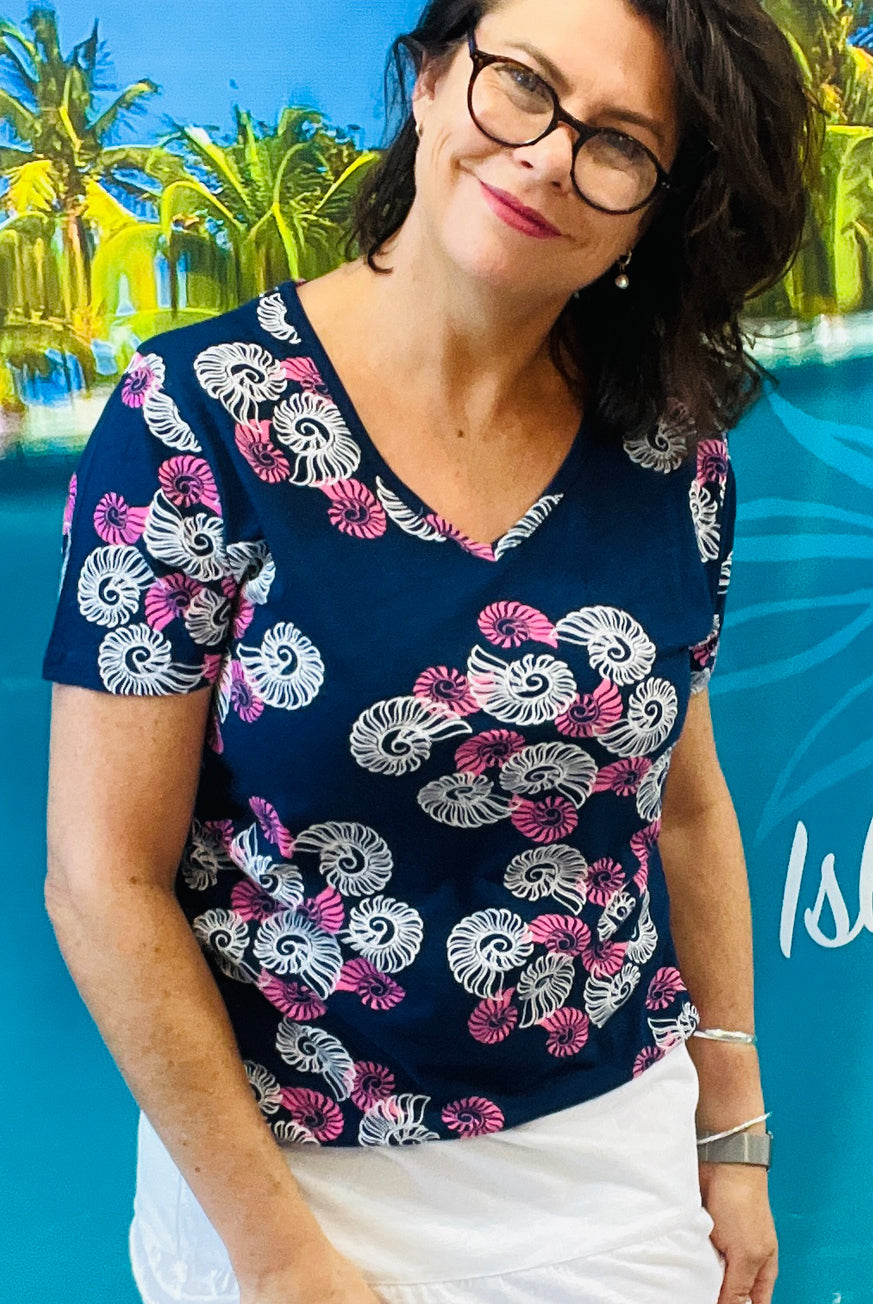 Nautilus Short Sleeve Cotton Tee