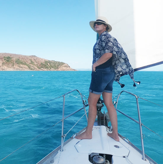 Sailing was in my blood.
