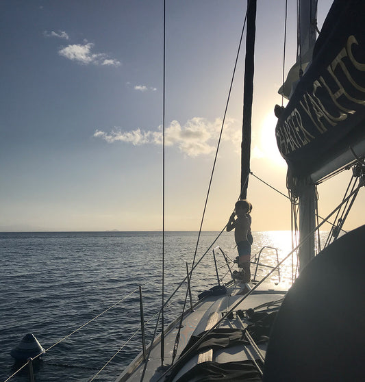 Sailing in the Whitsunday Islands