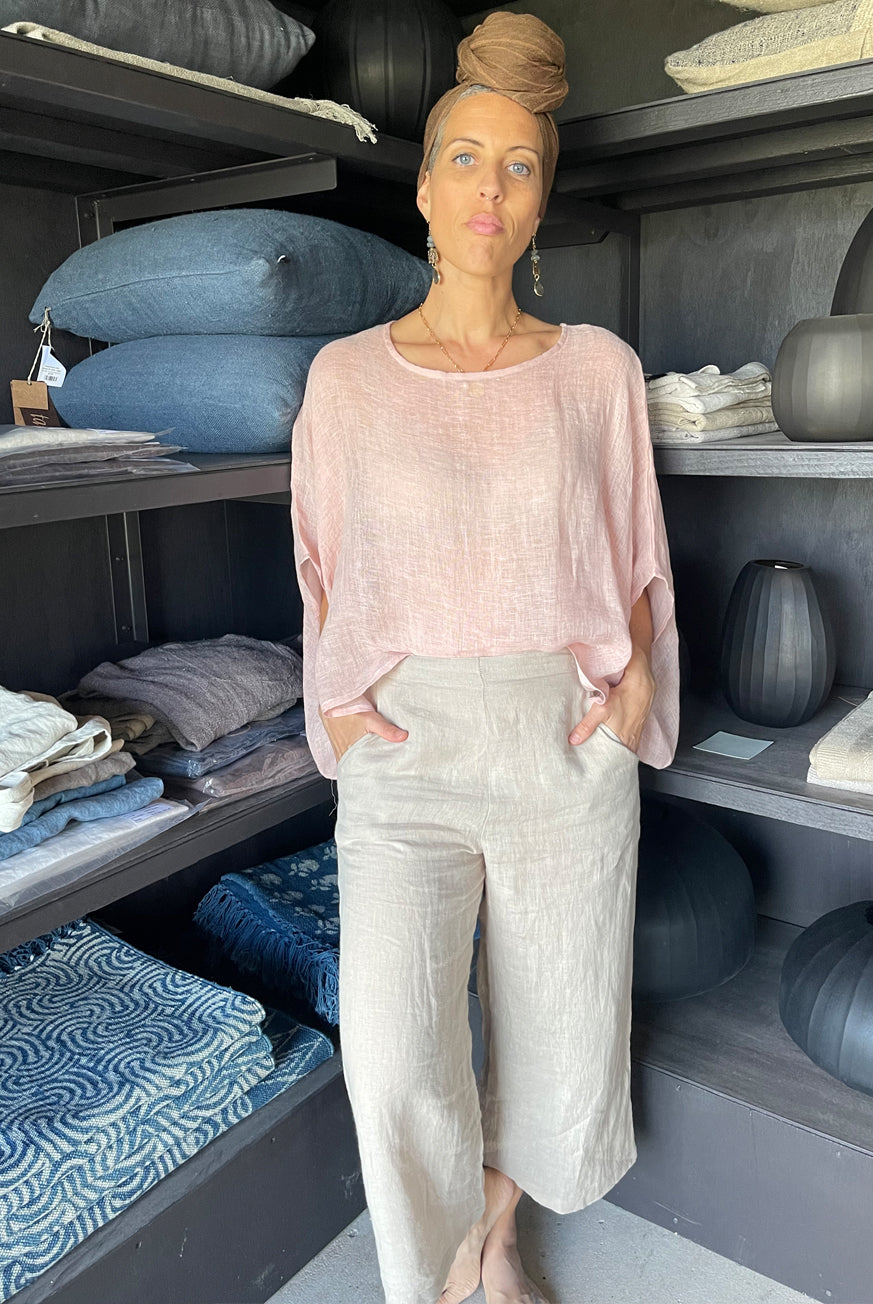 Venice Linen Guaze Top