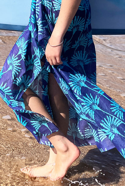 Umbrella Palm Cotton Sarong