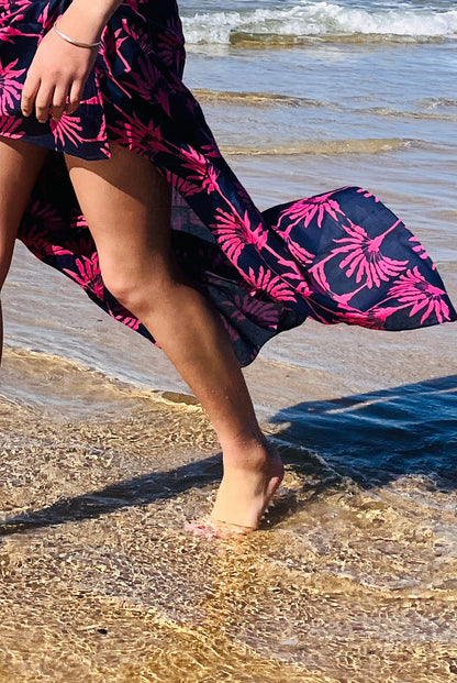 Umbrella Palm Cotton Sarong