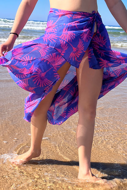 Umbrella Palm Cotton Sarong