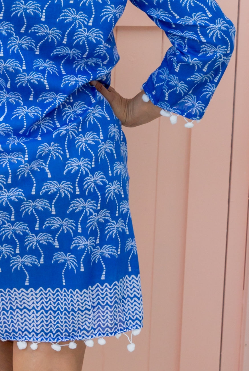 Marigot Bay Cotton Tunic Dress