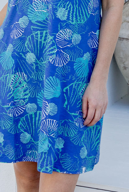 Ocean Floor Cotton Dress