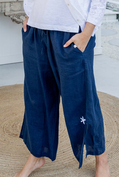 Linen Beach Pants KV543