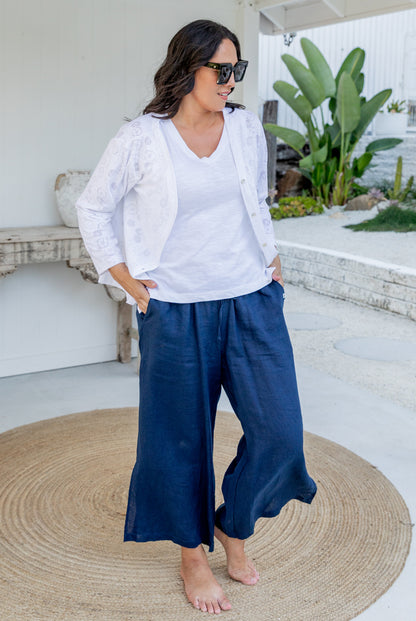 Linen Beach Pants KV543