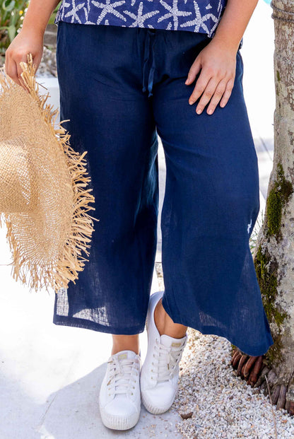 Linen Beach Pants KV543