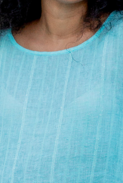 Valento Linen Gauze Top