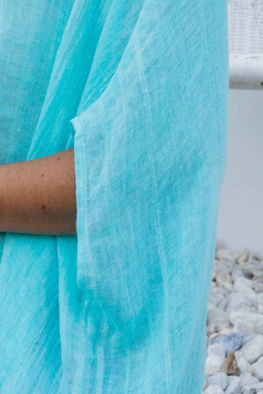 Valento Linen Gauze Top