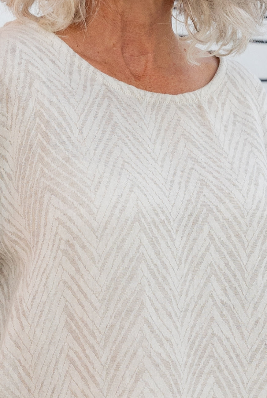 Jacquard Soft Linen Cotton Tunic