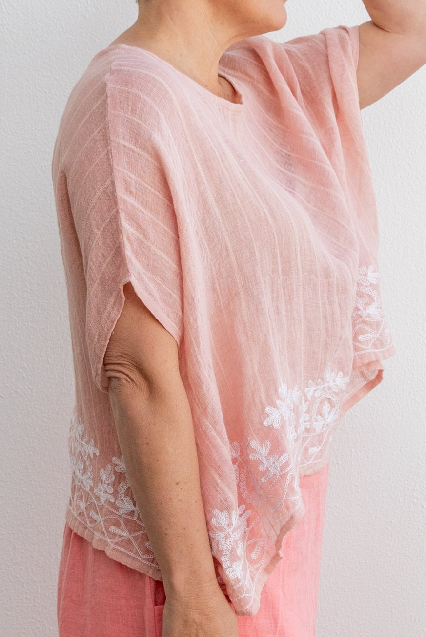 Venice Embroidered Top