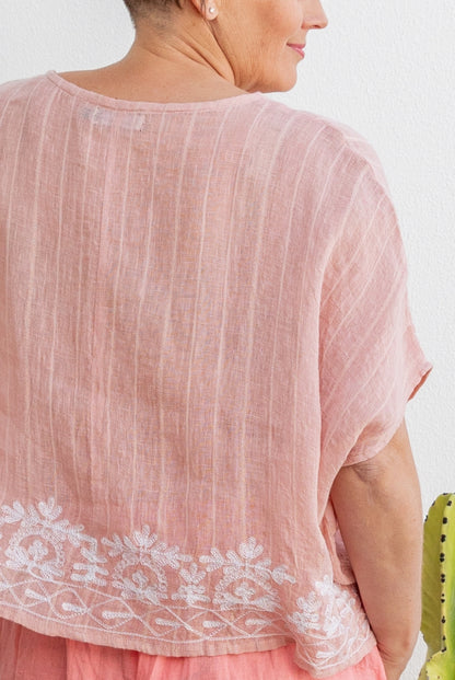 Venice Embroidered Top