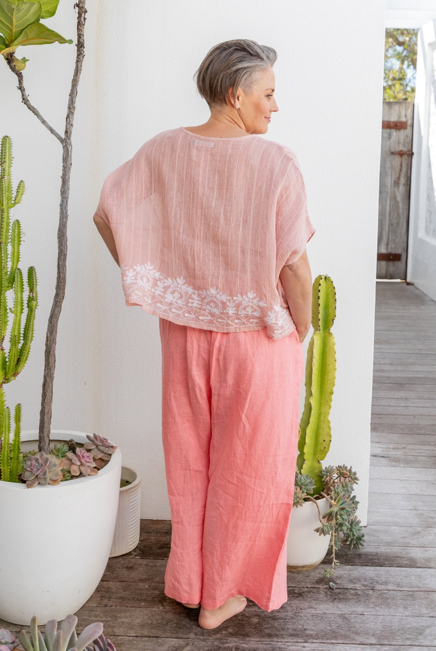 Venice Embroidered Top