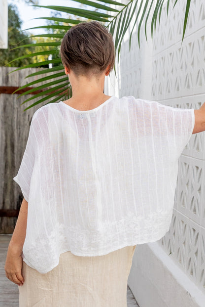 Venice Embroidered Top