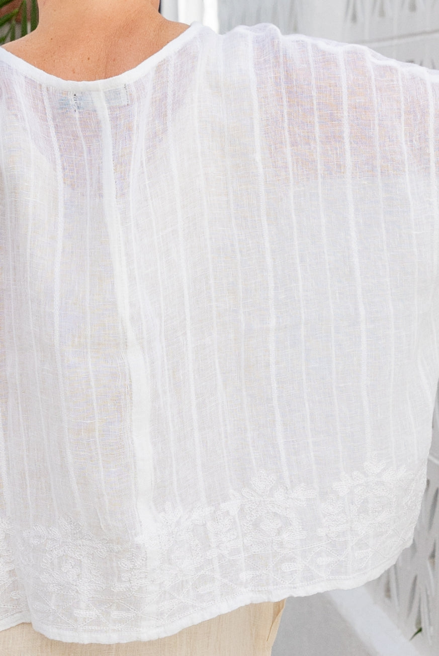 Venice Embroidered Top