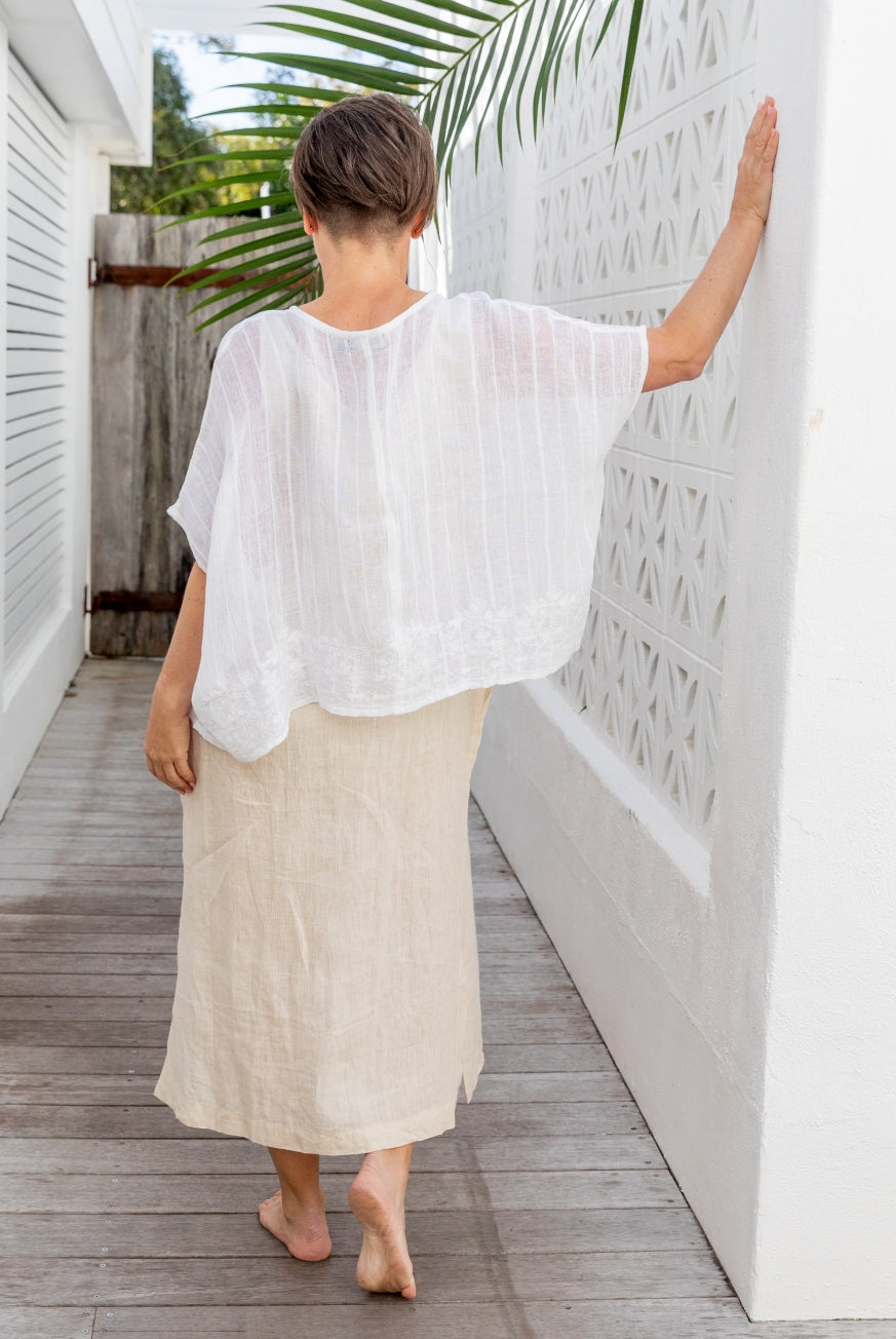 Venice Embroidered Top
