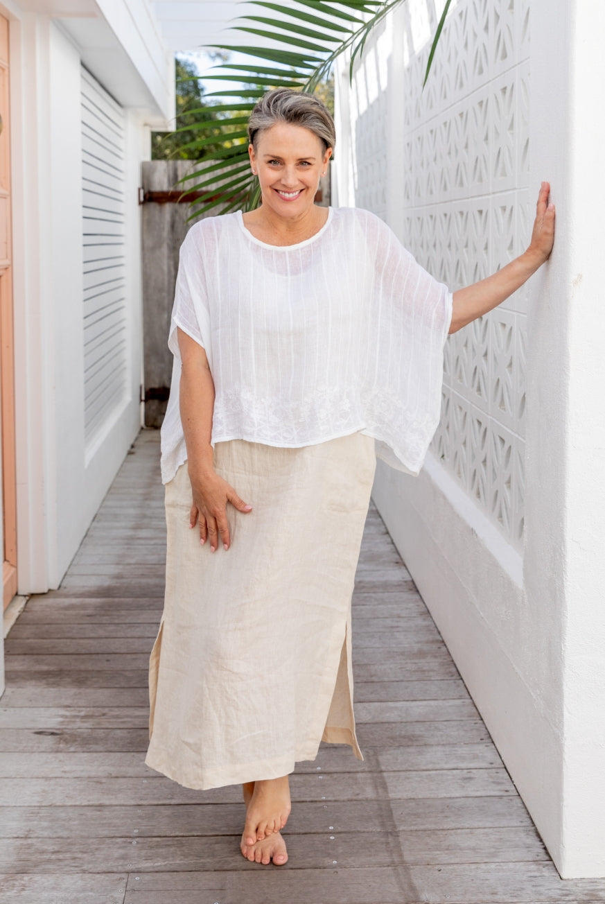 Venice Embroidered Top