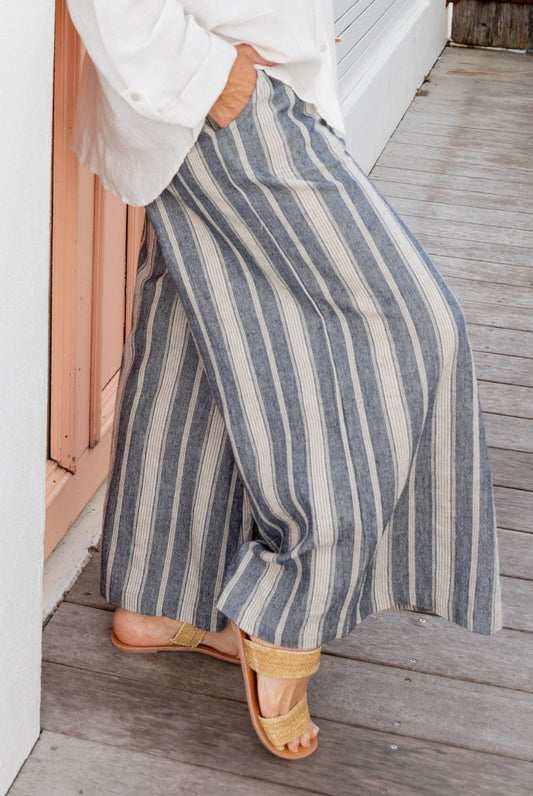 Calabria Linen Cotton Pants