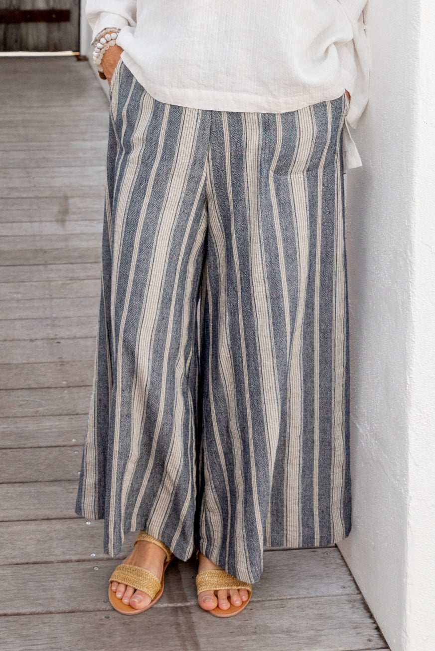 Calabria Linen Cotton Pants