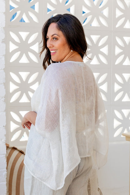 Sparkly Lurex Thread Venice Top - one size