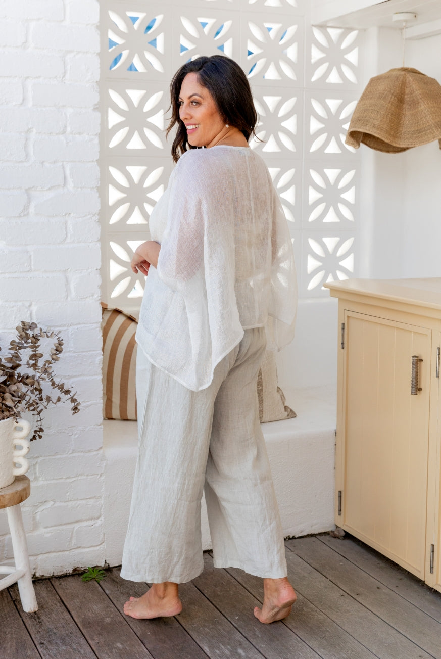 Sparkly Lurex Thread Venice Top - one size
