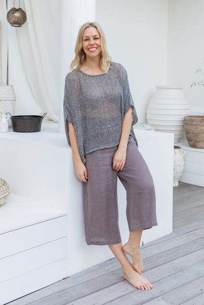 Florence Linen Top