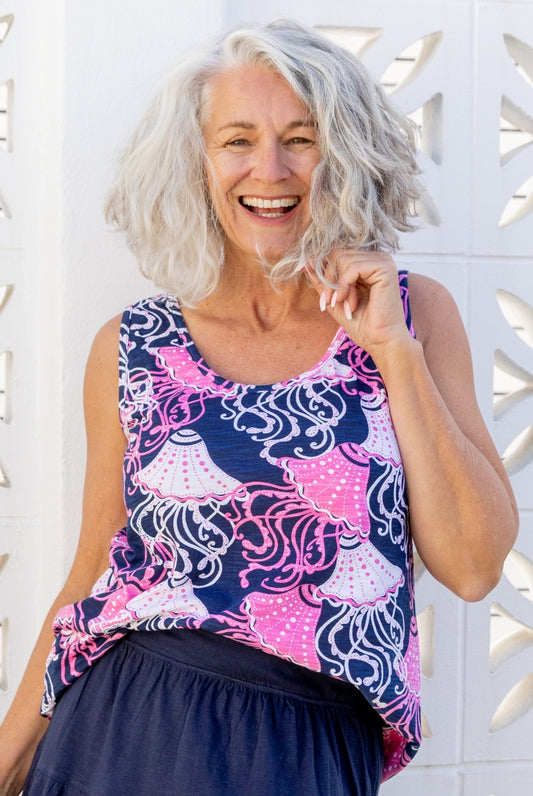 Frilly Fish Tank Top