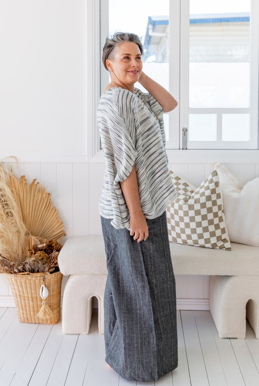Prago Cotton Palazzo Pants
