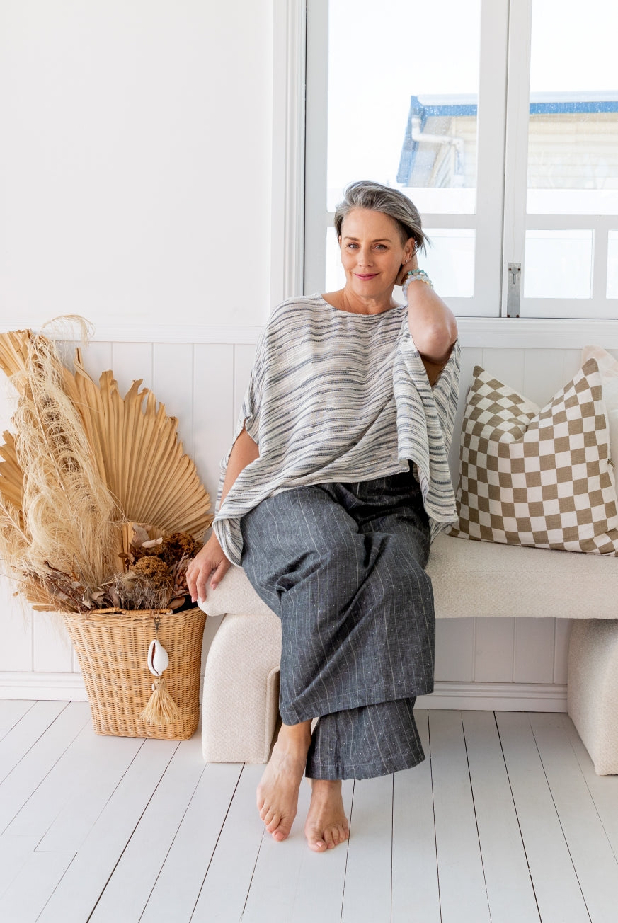 Prago Cotton Palazzo Pants