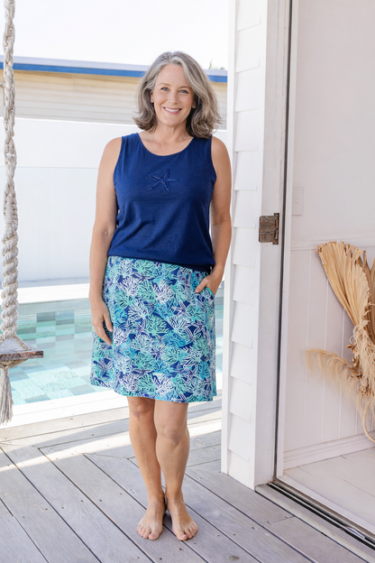 Coral Reef Skort – Made for Island Adventures!