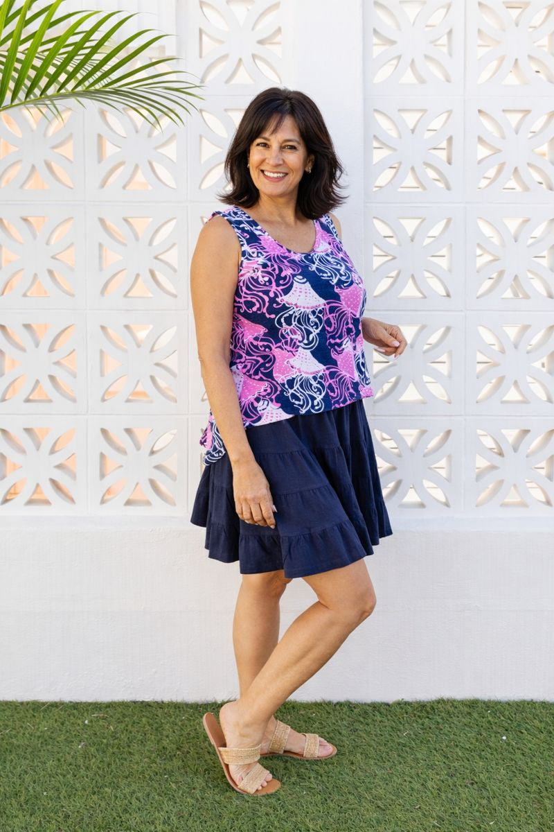 Frilly Fish Tank Top