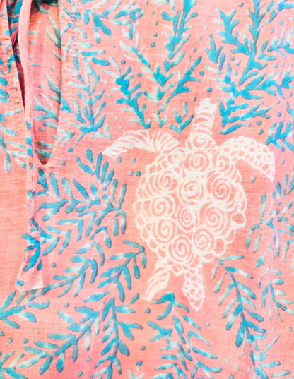 Turtle Cotton Beach Tunic Coverup