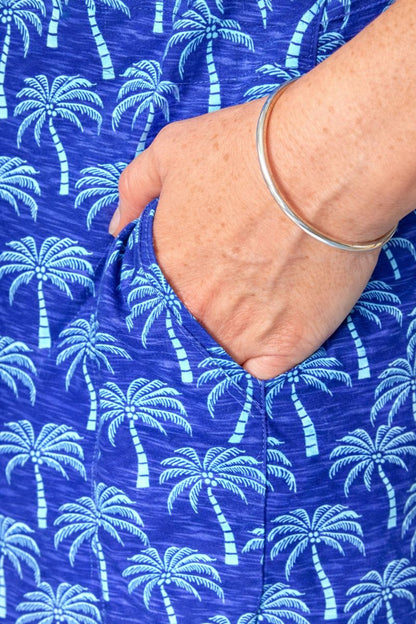Palm Tree Sleeve Dress