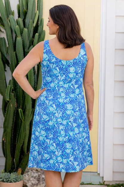 Shell Cotton Beach Dress