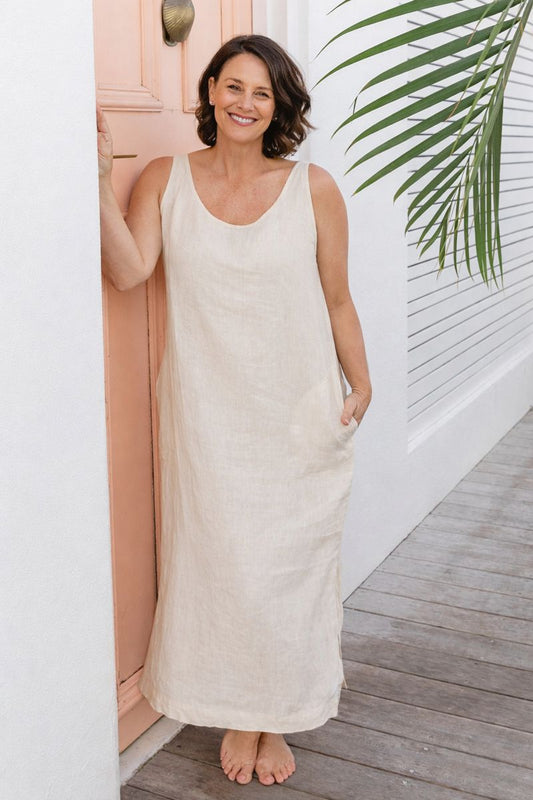 Piazza Pure Linen Dress