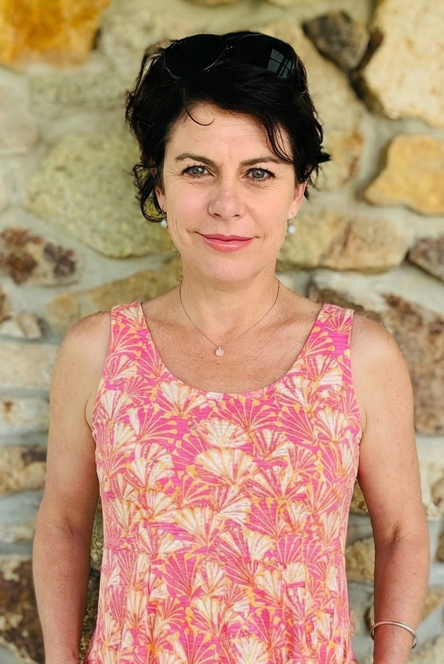 Shell Cotton Beach Dress